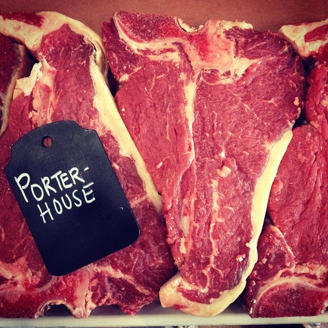 100% Natural Porterhouse Steaks
