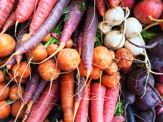 Colorful Root Vegetables