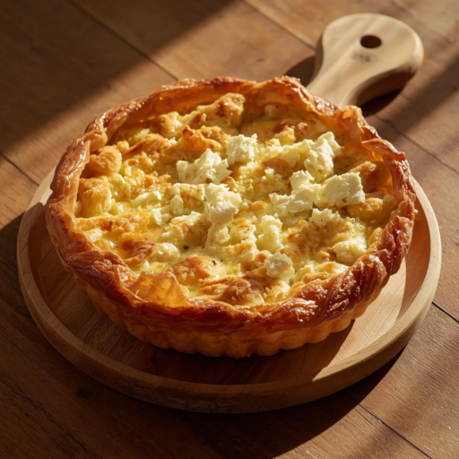Greek Cheese Pie - Fill Your Plate