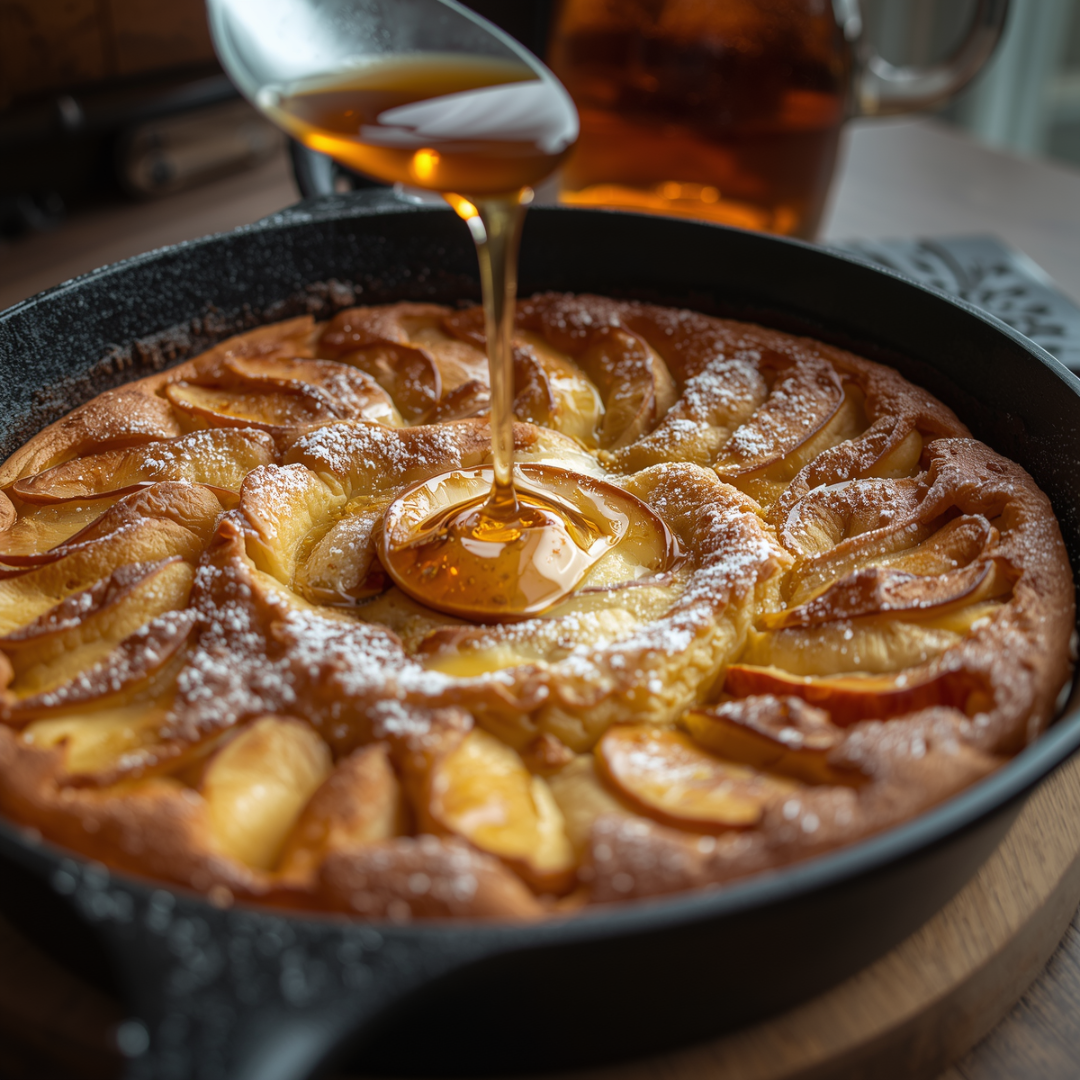 German Apple Pancake - Fill Your Plate