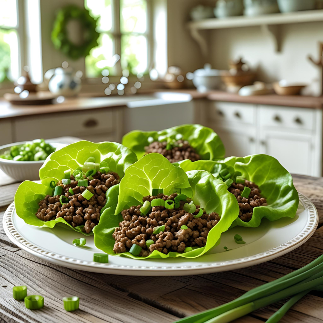 Asian Lettuce Wraps - Fill Your Plate