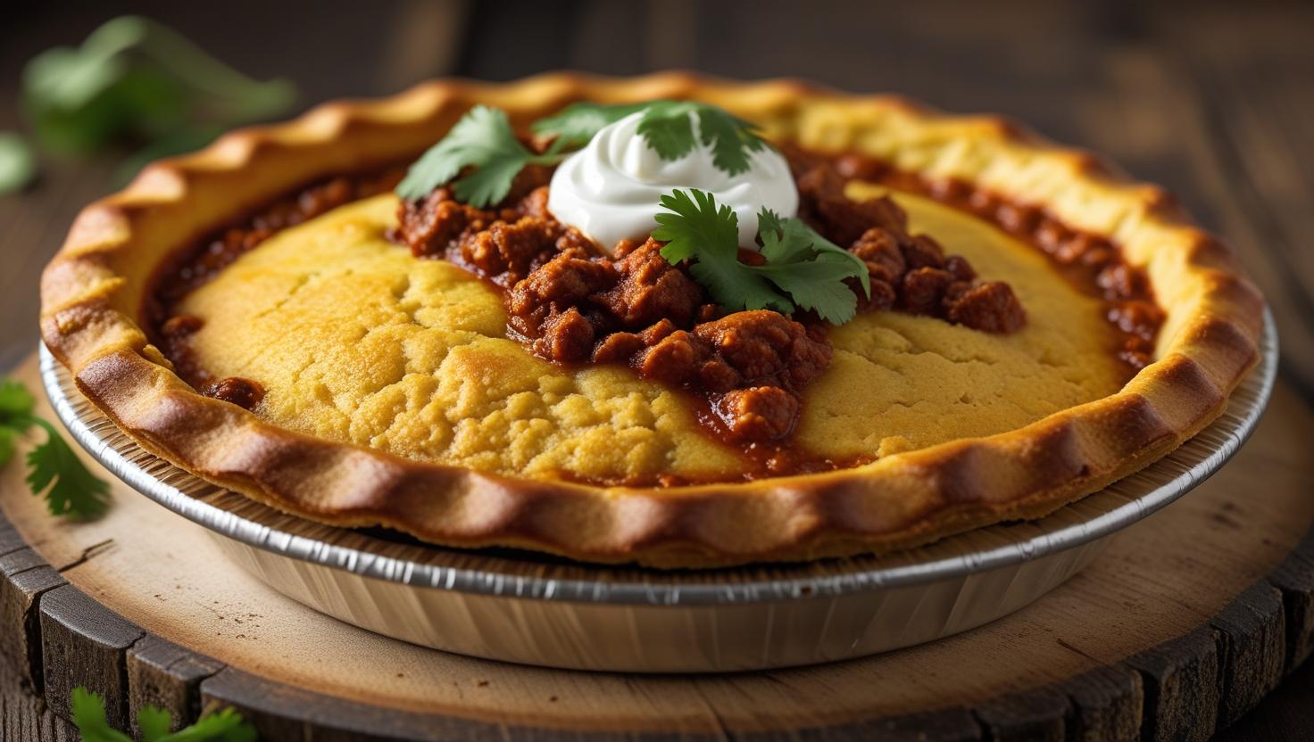 Arizona Cornbread Chili Pie - Fill Your Plate