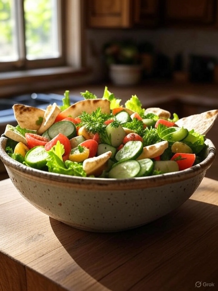 Fattoush - Fill Your Plate