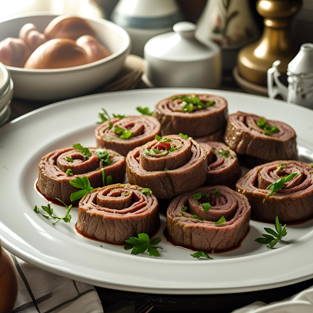 Beef Pinwheels - Fill Your Plate
