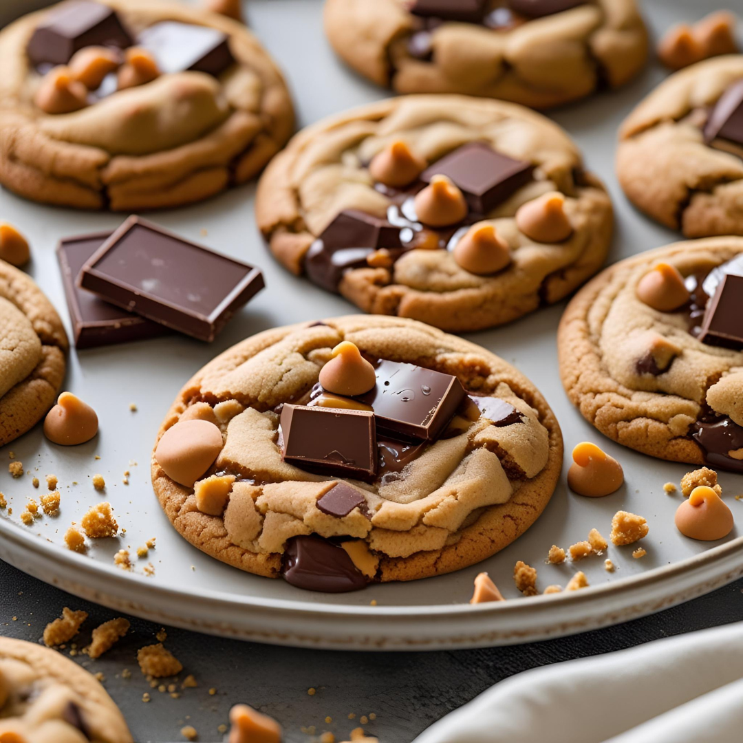 Butterscotch Chocolate Chunk Cookies - Fill Your Plate