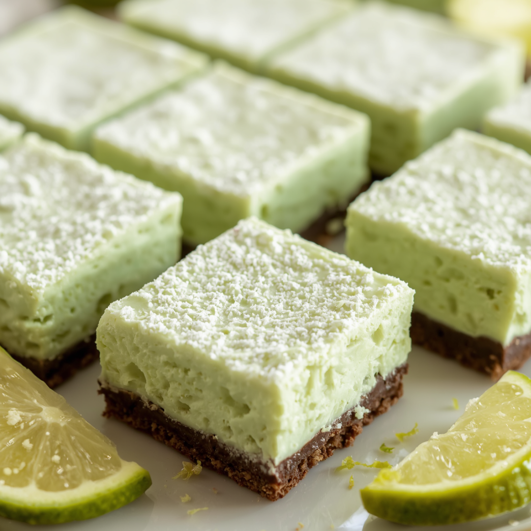 Key Lime Pie Cheesecake Bars - Fill Your Plate