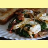 Italian Veggie Egg White Omelet