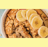 Banana Bread Baked Oatmeal