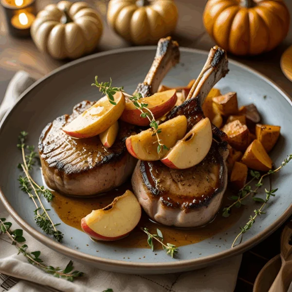 Autumn Apple Chops