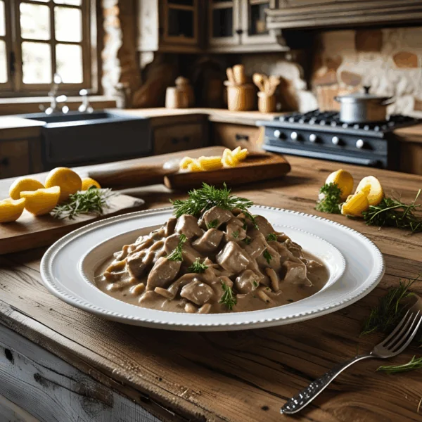Beef Stroganoff