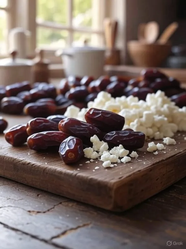 Chopped Medjool Date Salad