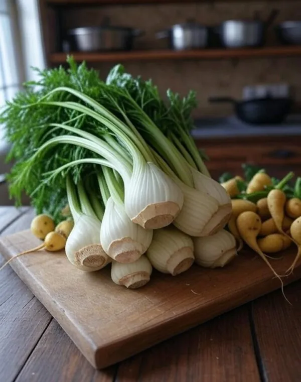 Golden Beet, Fennel & Avocado Salad