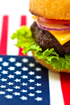 american cheesburger