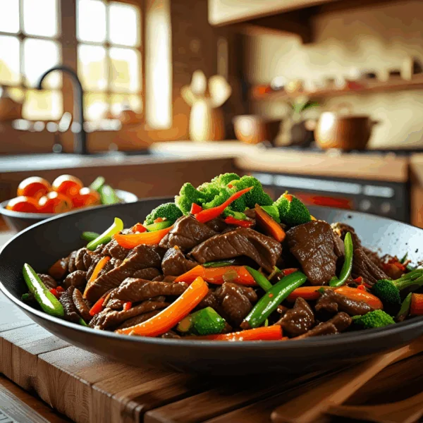 Sharla’s Arizona Beef & Veggies Stir Fry