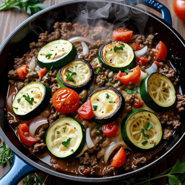 Zucchini Skillet Dinner