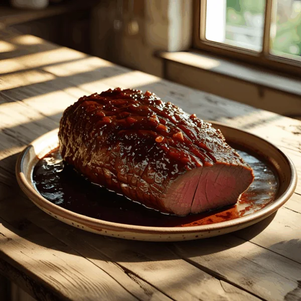 Molasses Marinated Beef Tenderloin