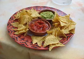 Fill Your Plate with Chips and Dip
