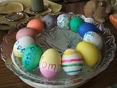 Easter eggs