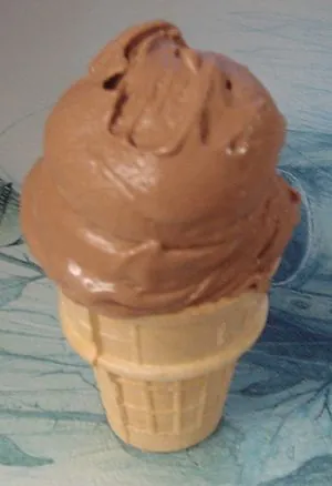 Chocolate ice cream Chocolate ice cream