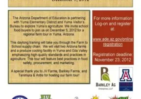 Arizona Farm to School Training