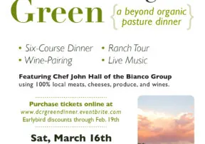Celebrating Green at Double Check Ranch