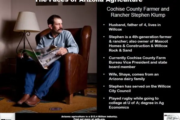 The Faces of Arizona Agriculture: Cochise County Farmer & Rancher Stephen Klump