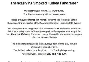 Get Your Thanksgiving Turkey Smoked for a Great Cause