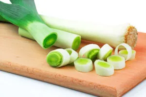 Incorporate fresh in season leeks into your recipes this March (photo credit: BigStockPhoto.com)