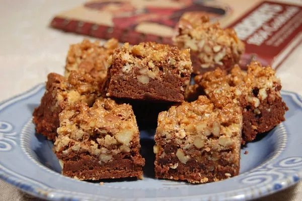 nuts over brownies