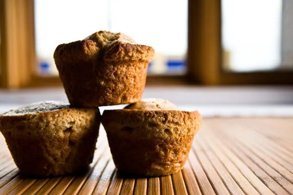 Yum! Gluten-Free Almond Muffins made with Coconut flour