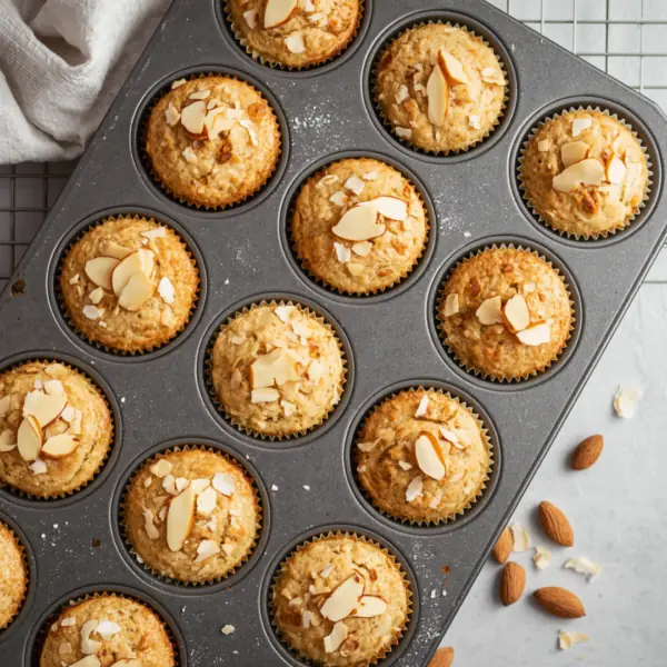 Coconut Flour Almond Muffins