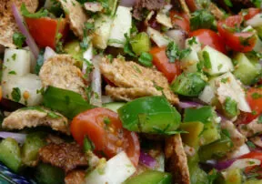 Fattoush: Middle Eastern Salad
