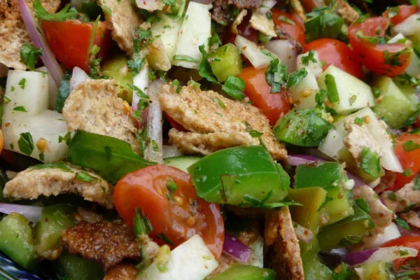 Fattoush: Middle Eastern Salad