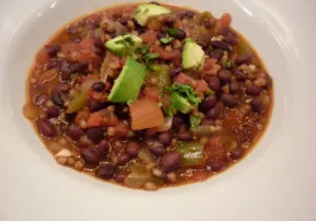 Homemade Black Bean Soup
