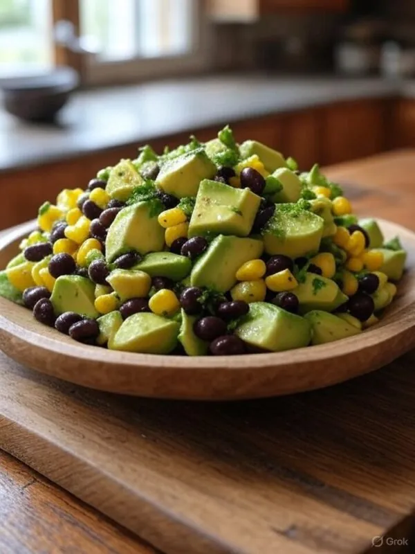 Avocado, Black Bean, & Corn Salad