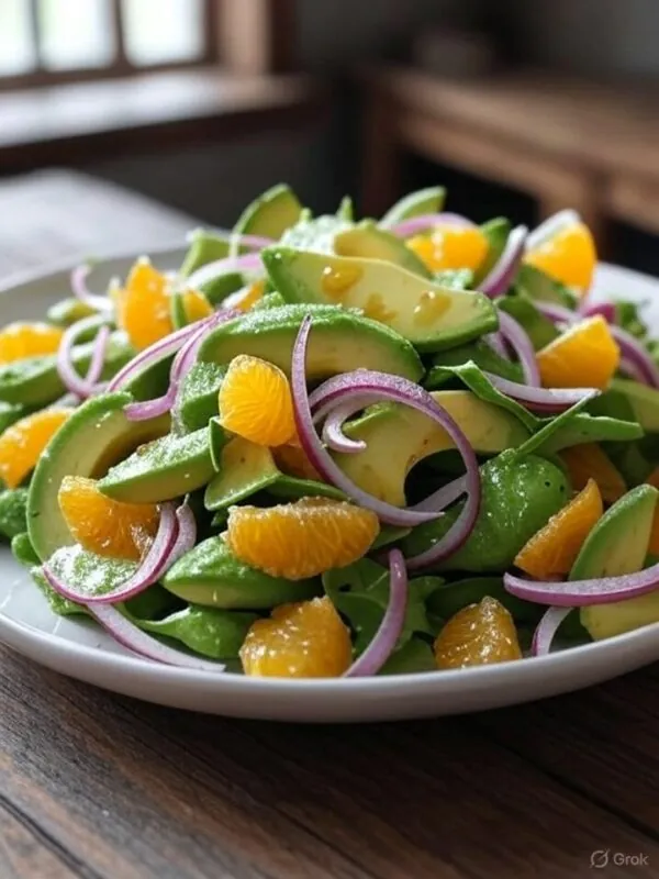 Avocado Salad with Citrus Vinaigrette