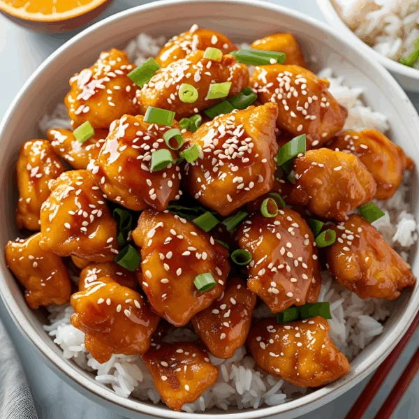 Aunt Ella’s Orange Chicken