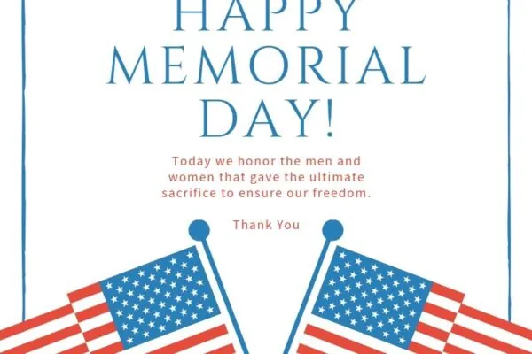 Happy Memorial Day