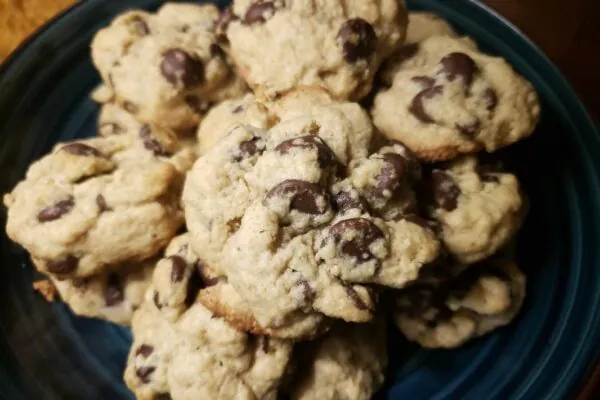 Delicious Oat Flour Chocolate Chip Cookies