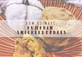Cinnamon Chip Pumpkin Snickerdoodles: