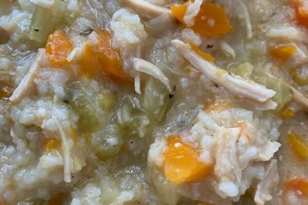 Instant Pot Winter Chicken and Rice Soup