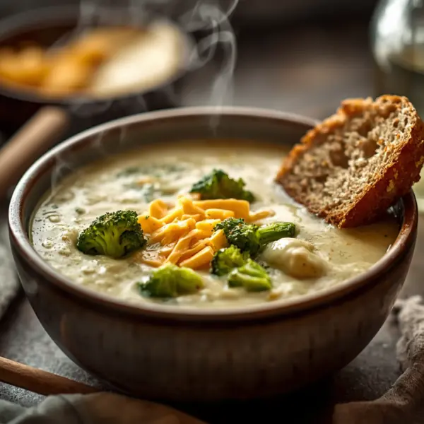 Easy Broccoli Cheese Soup Recipe-5 ingredients