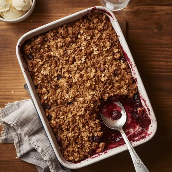 Easy Granola Berry Crisp