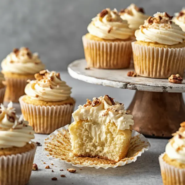 Italian Cream Cupcakes