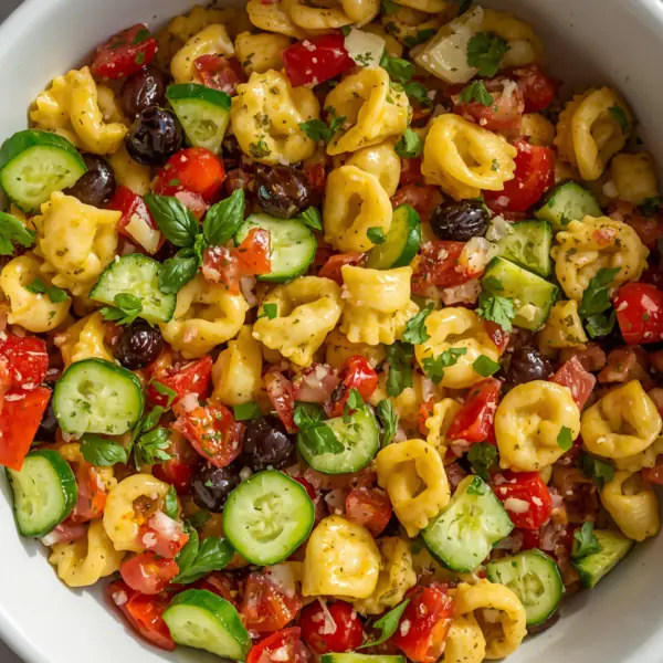 Tortellini & Vegetable Salad