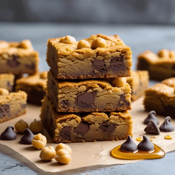 Bomb Flourless Chickpea Blondies
