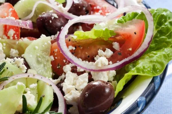 Cucumber Greek Salad