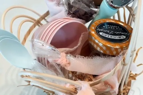 Gift Idea: “Just Add Ice Cream” Basket