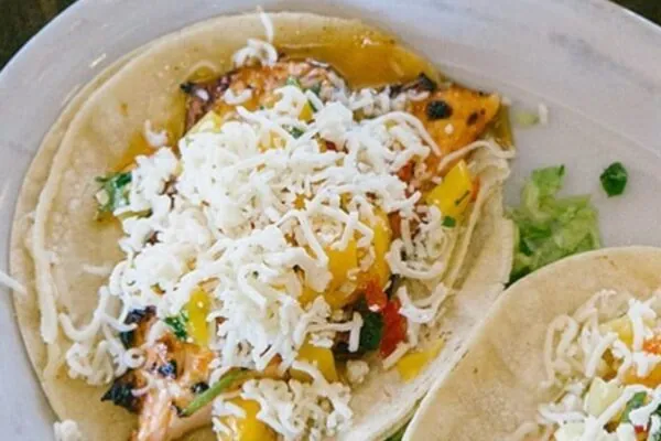 A Personal Favorite: Salmon Tacos with Mango Salsa
