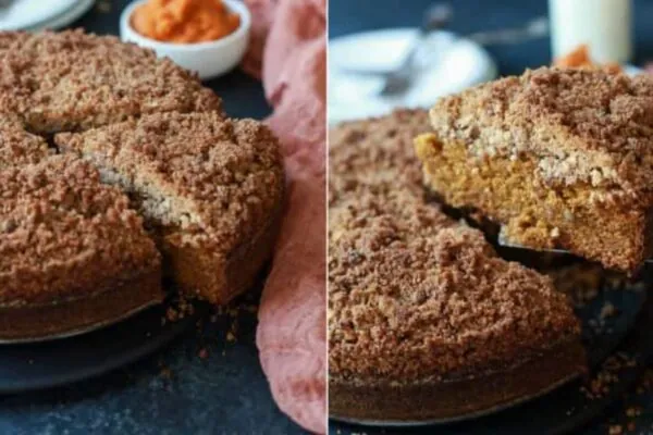 Pumpkin Spice Latte Coffee Cake Recipe